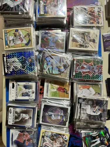 MLB Card Lots - Pick Your Team - 25+ Cards Rookies Inserts Parallels Autos & Mem