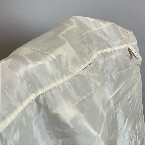 Banana Republic Rock Baumwolle Seide schwarz weiß abstrakt Blöcke Bleistift Taschen 4 - Bild 13 von 16