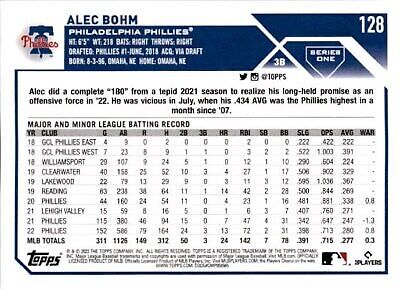 2023 Topps Series 1 Baseball - You Pick & Complete Your Set #1-165 FREE Shipping - Bild 230 von 294