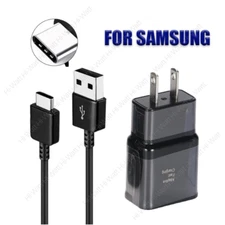 Fast Wall Charger Plug Type C Charging USB Cable For Samsung Galaxy A12 A13 A32