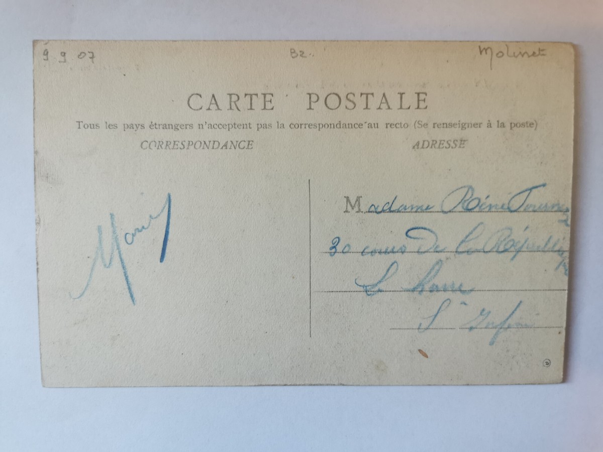 Carte Postale Ancienne DIGOIN – La Sortie Des Ouvriers De La Faïencerie – CPA
