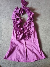 neckholder top damen XS