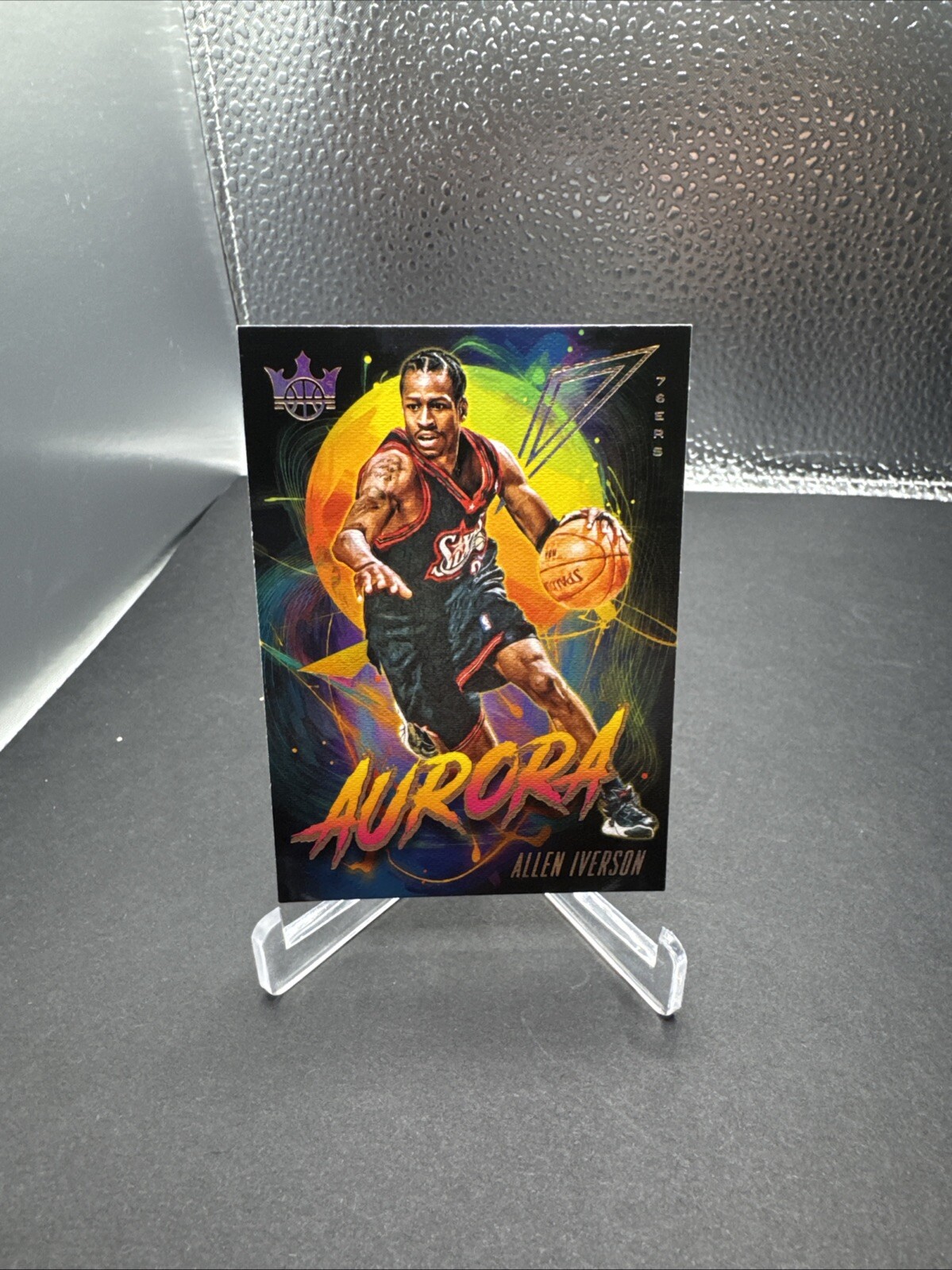 2019-20 Court Kings Allen Iverson Aurora Case Hit #4