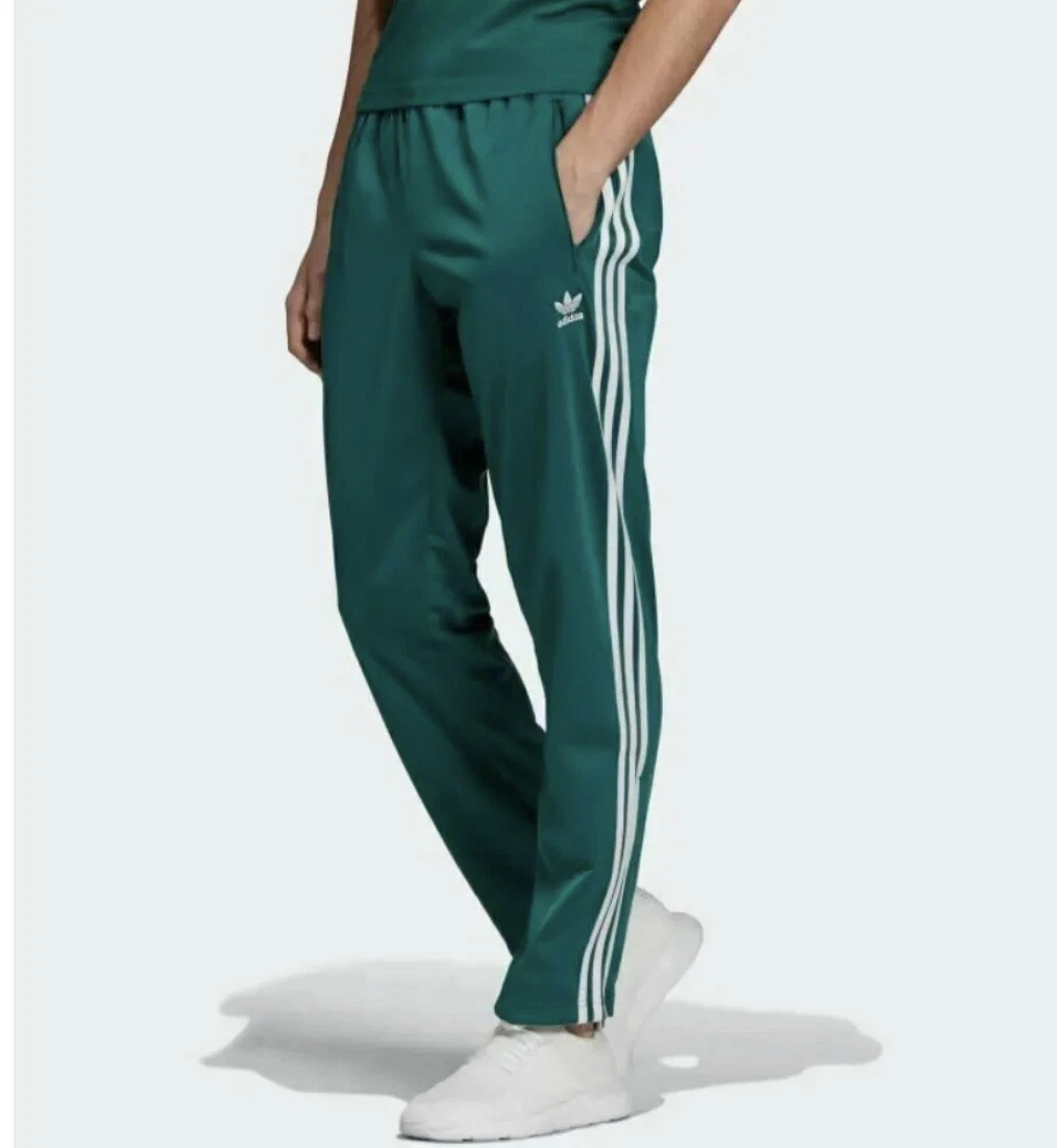 Adidas Men\'s Medium Adicolor Classic FireBird Track Pants Mineral Green  HL9345 | eBay