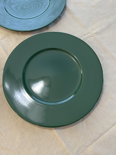 Mikasa, Japan - Color Spectrum - Hunter Green - 4 Set Plate - Picture 6 of 10
