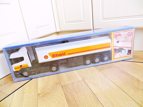 EMEK 90902 'SCANIA HIGHLINE SHELL PETROL TANKER LORRY' 1:25 MIB/BOXED/SEALED. - Imagen 3 de 9