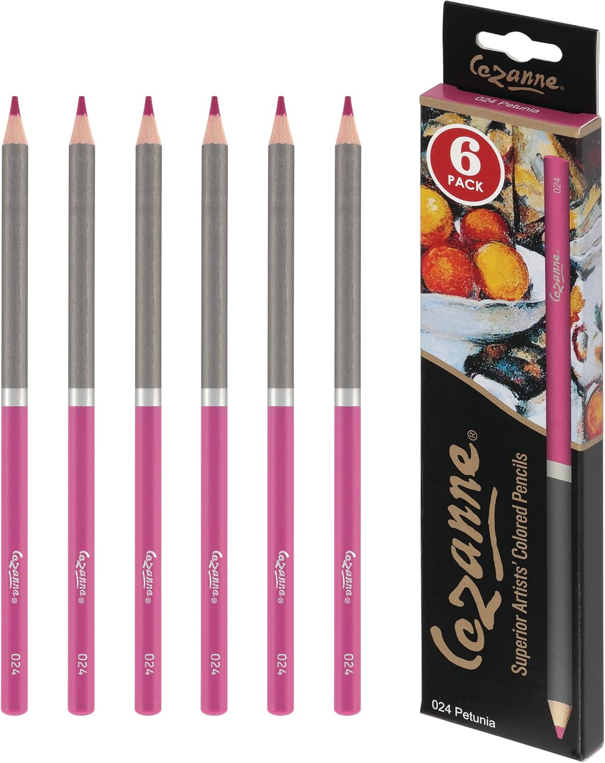 S Petunia 6 Pack - Highly Pigmented Art Set