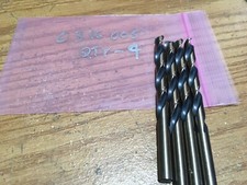 FMT® 5/16" Cobalt 135° Split Point Black and Gold Finish Jobber Drill Qty 4