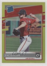 2020 Panini Donruss Optic Rated Rookies Retail Lime Green Prizm Zac Gallen fo7