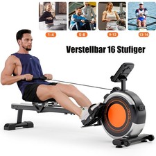 Rudergerät Magnetisches Rudergeräte LCD-Monitor Leises mit 16 Widerstandsstufen