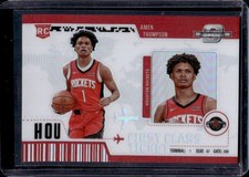 2023-24 Panini Contenders Optic Amen Thompson First Class Ticket RC #15 Rockets