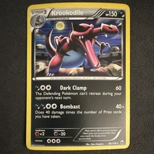 The Pokémon Company Pokémon Krookodile Dark Explorers 66/108 Holo Rare