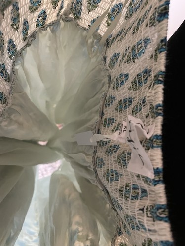 NWT MAISIE XL Dress Blue Green Ivory Floral & Vine Smocked Midi-Maxi BEAUTIFUL!! - Picture 10 of 22