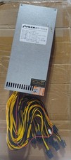 2500W GPU PSU Mining Power Supply Server for Ethereum BTC 10x6 PIN, 2U, 90 264 V