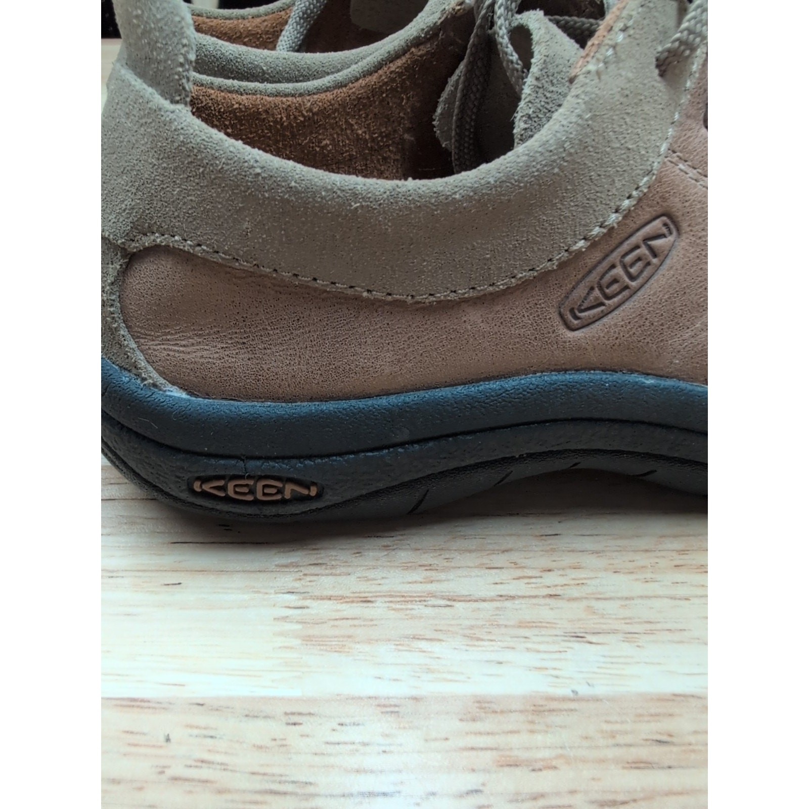 Sneakers Keen XT 1005 da donna in pelle marrone marrone chiaro misura 6 5 da trekking