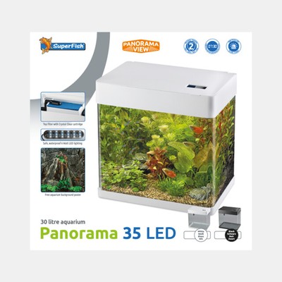 Superfish Panorama 35 weiß  30Liter komplett Set