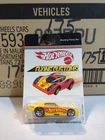 NOS 2006  Hot Wheels Flying Customs Mustang Funny Car Yellow Red Line Tires