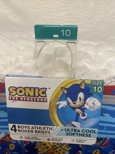 Sonic the Hedgehog Boys' Underwear Multipacks Sz 10 BOXERBRIEFS free ship - Picture 5 of 16