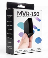 Mini Voice Recorder with Playback  Small Recording Device with Magnet MVR-150