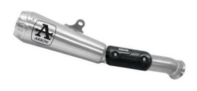71995PRI - Arrow Pro-Race Nichrome CF Moto 800 NK Exhaust Terminal (23-25)