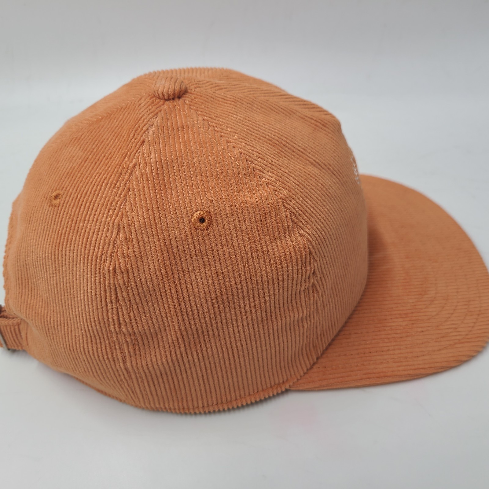 American Eagle Hat Strapback Orange Corduroy Anot… - image 6