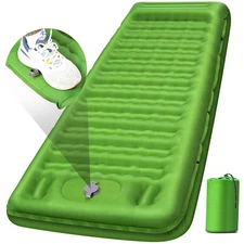 FNARMW Camping Sleeping Pad, Extra Thick 5 Inch Camping Mat with Pillow Built...