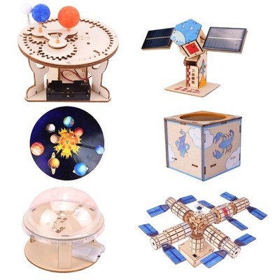 3D Puzzles Engraving DIY Safe Assembly Constructor Kits Toy Buildings Model