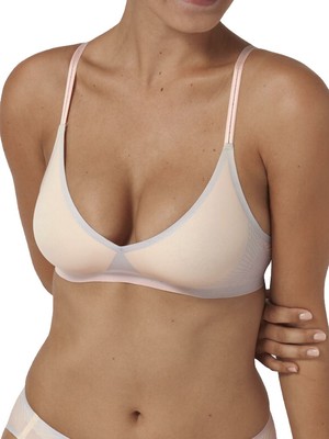 L (14) Sloggi Body Adapt Soft Cup Bra Non-Padded Seamless Comfort Lingerie