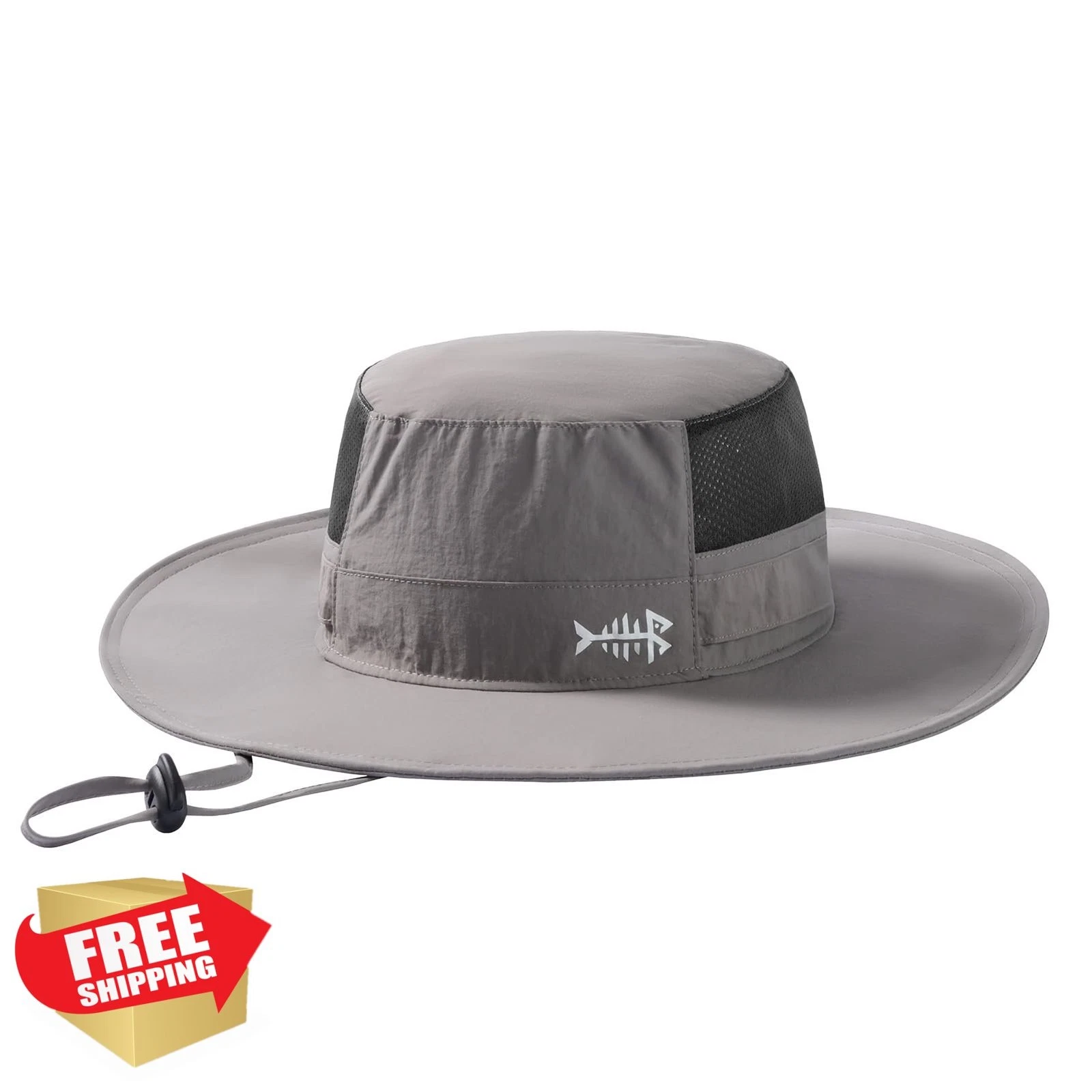 BASSDASH UPF 50+ Sun Hat Wide Brim Bucket Boonie