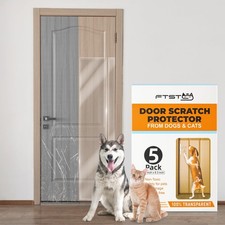 5-Pack Door Guard - 5 x 47'' x 8.3'' Cat  Dog Scratch Protector, Heavy Duty