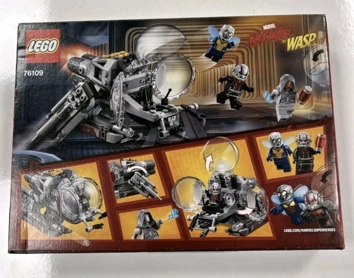 LEGO 76109 ANT-MAN & THE WASP QUANTUM REALM EXPLORERS 76109. New and sealed - Image 2 of 3