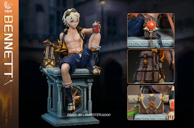 TOC Studio Genshin Impact Bennett 1/6 Figures Statue Model Toys Resin New