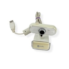 Macally ICECAM2 USB 2.0 Webcam Clip-On Microfono Integrato Messa a Fuoco Manuale Bianco Mac