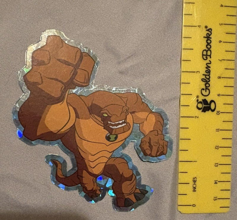 Ben 10 Alien Force 4 inch Humungosaur Sticker Cartoon Network