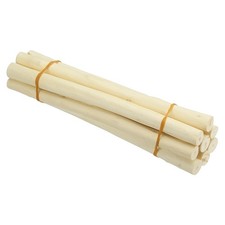8 Pcs / 30cm Wood Log Sticks, Drift Wood for Crafts, White