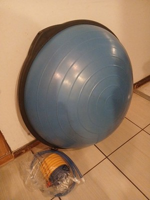 BOSU SPORT  BALANCE  GYM STRENGTH BALANCE TRAINER --BLUE Come With Air Pump