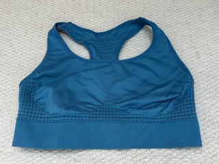 Sweaty Betty Womens Teal Polyamide/Elastane Sports bra Size M