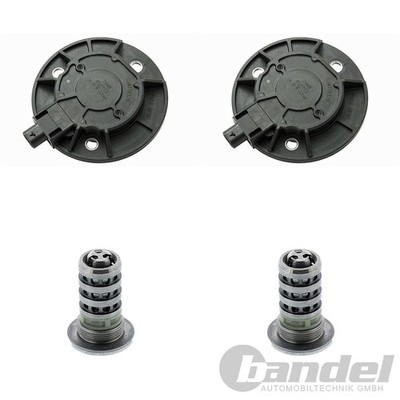 2x INA ZENTRALMAGNET + VENTILE NOCKENWELLENVERSTELLUNG passend für 1.8 2.0 TFSI