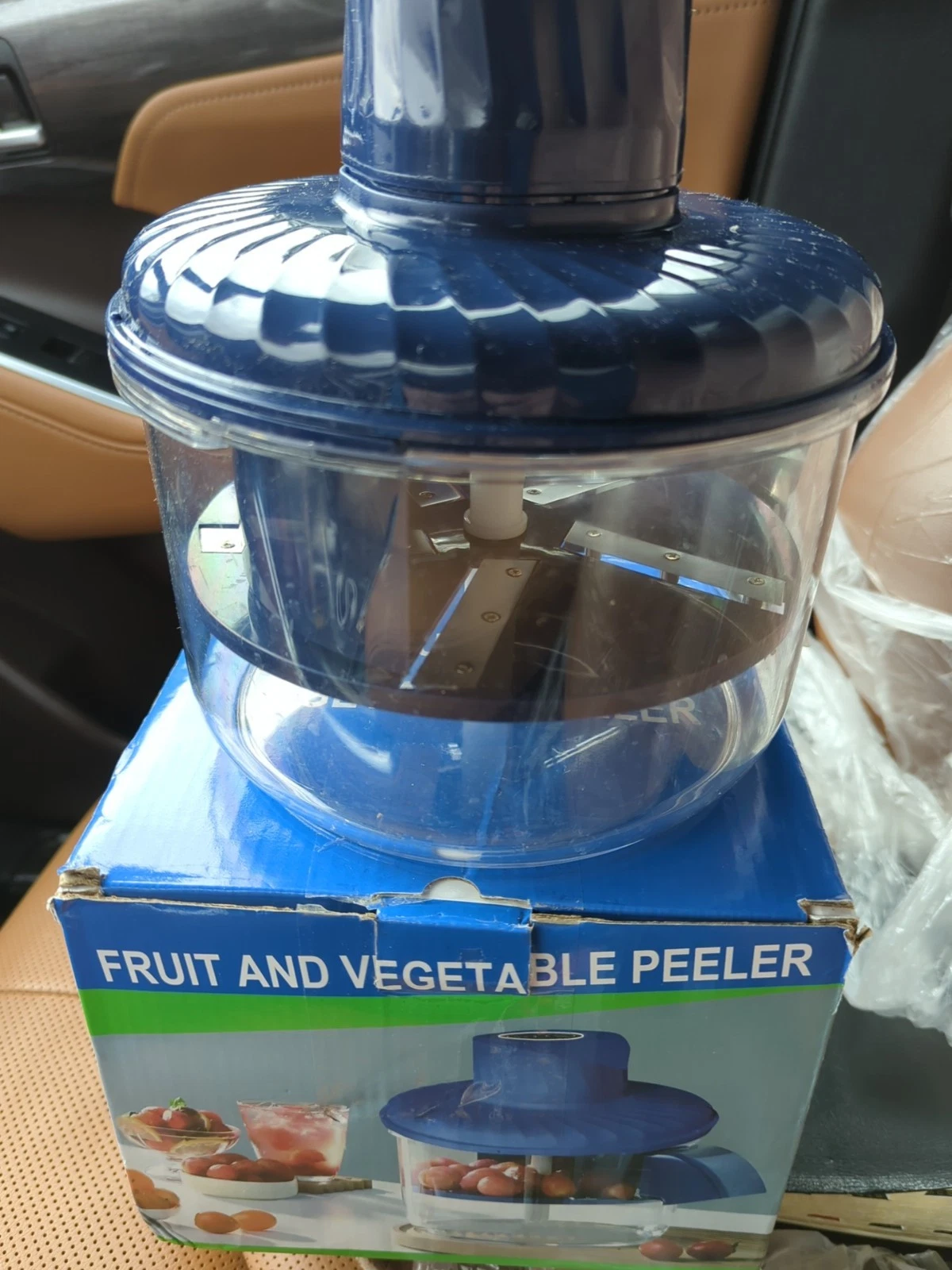 New Automatic Fruit Peeler Machine Kitchen Garlic Grape Cherry Tomato Kiwi Berry