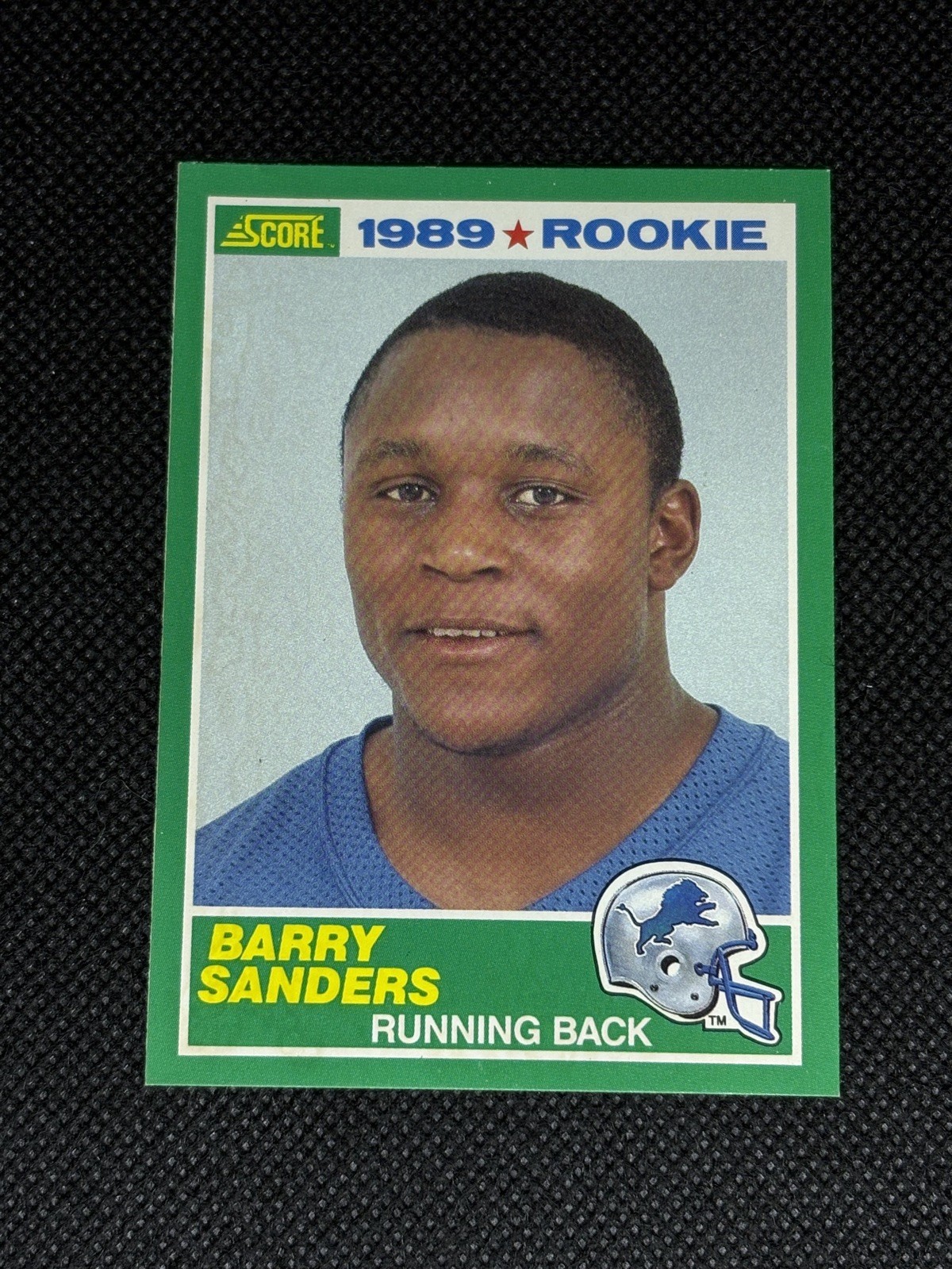 1989 Score #257 Barry Sanders RC