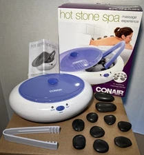 Hot Stone Spa Massage Experience Hot Stone Warmer Massage Rock-NEW OPEN BOX