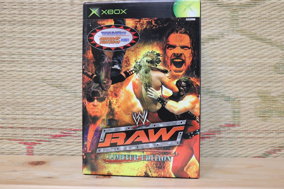 WWE RAW Ltd Ver Complete Set! Japan Xbox XB excellent! | eBay