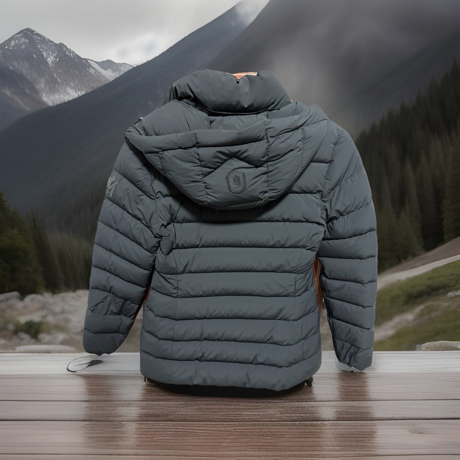 MACKAGE Patsy Black Puffer Jacket Removable Hood … - image 2