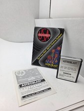 ASTROBLAST Game CIB FOR PAL ATARI 7800 + ATARI 2600 + PLUS NEVER USED #C16 image