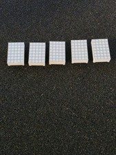 Lot Of 5 Lumex Ldm-07257ni .70 5x7 Dot Matrix Led Display Lot Of 5 Lumex Ldm-07257ni .70 5x7 Dot Matrix Led Display