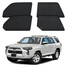 Car Window Shades for Toyota 4Runner 2017-2024, 4 Pcs Magnetic Car Window Cov...
