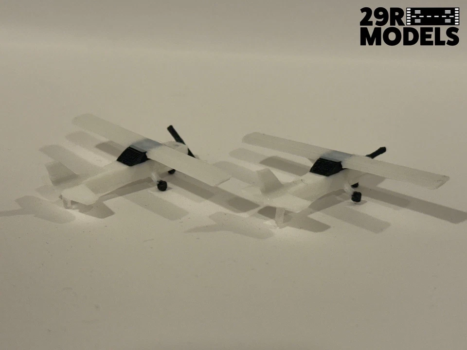 1/200 Scale Cessna 172 Skyhawk 3D Printed Airplane Model (2-PACK) - Image 4 of 4