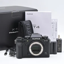 Fujifilm X-T4 26.1MP Camera Body Black (Shutter Count 3665) [Top Mint] #11233