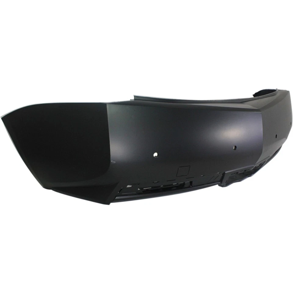 Cubierta de parachoques trasero para Cadillac CTS 2012-2014 cupé imprimada con orificio de gancho de remolque Foto 3 de 4