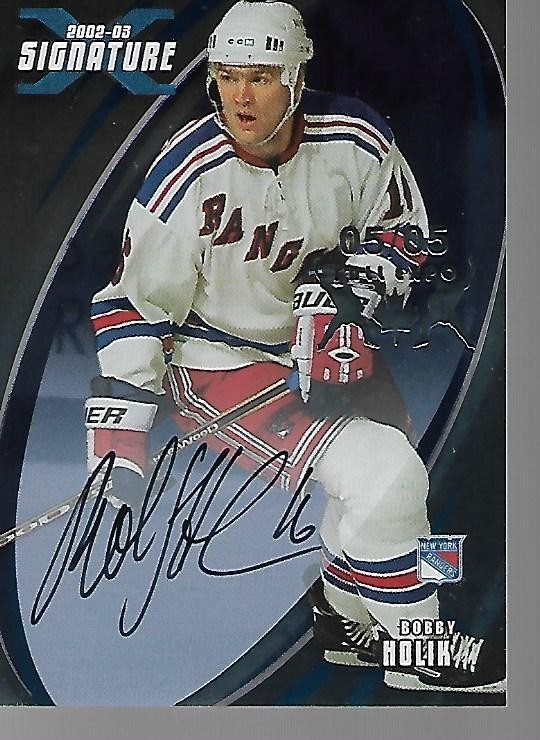 2002-03 BAP Signature Series Toronto Fall Expo Autographs #174 Bobby Holik #5/5